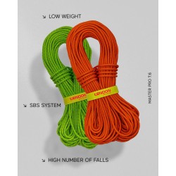 ДИНАМИЧНО ВЪЖЕ TENDON MASTER PRO 7.6 COMPLETE SHIELD 70m.