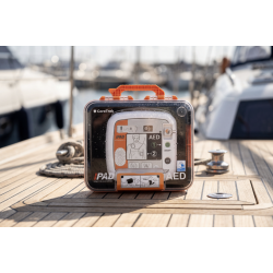ДЕФИБРИЛАТОР ЗА ПЛАВАТЕЛНИ СЪДОВЕ iPAD CU-SP1 — МОРСКИ ПАКЕТ С КУФАР IP66