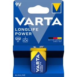 БАТЕРИЯ VARTA LONGLIFE POWER 9V (6LP3146) — 1 БРОЙ