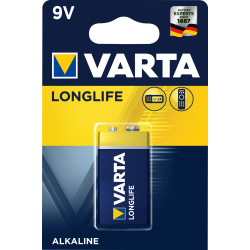 VARTA LONGLIFE  EXTRA АЛК.  LR 22 9V  - 1БР