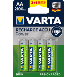 VARTA АКУМУЛАТОРНИ БАТЕРИИ PROFESSIONAL ACCU 2100 MAH AA READY 2 USE - 4БР