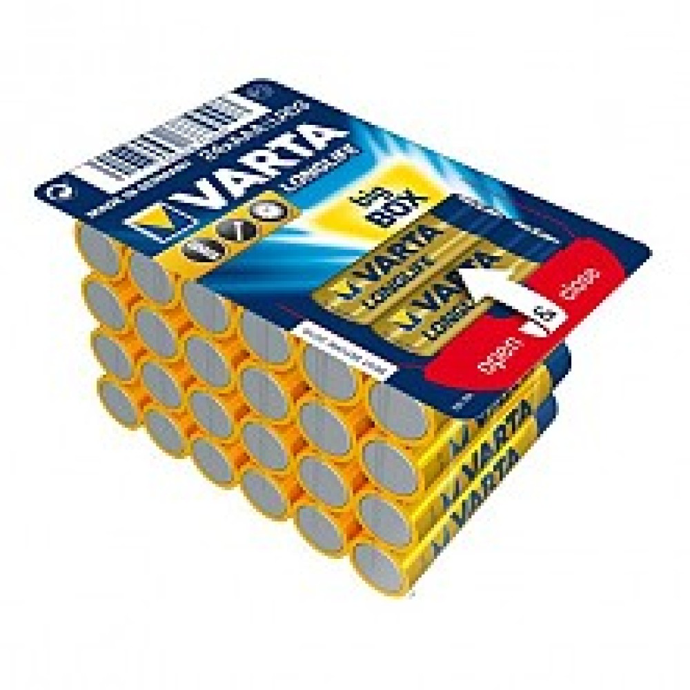 VARTA LONG LIFE EXTRA BIG BOX АЛК. LR 6 AA 24 БР. 